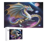 Pterosaur 1000 Piece Jigsaw Puzzle- Brain Teaser Game for Adults & Children - Educational Activities Wooden Jigsaws （75×50cm）