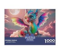 Pterosaur, 1000-piece Jigsaw Puzzle, Mindful Concentration Activity Supporting Patience Consistency Steady Problem Solving, Calming Leisure Choice Ideal for Reflective Personal Time, Suitable for Ages