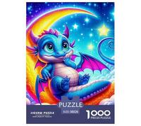 Pterosaur, 1000-piece Jigsaw Puzzle, Structured Thinking Challenge Offering Purposeful Engagement Away from Screens, Enjoyable Independent Pastime Cultivating Resilience Focus Control, Suitable for Ag
