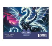 Pterosaur, 1000-piece Jigsaw Puzzle, Versatile Recreational Game Balancing Relaxation Intelligence Creativity, Enjoyable Choice for Families Individuals Gifting Display, Suitable for Ages 12+, 70x50