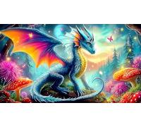 pterosaur 1000 Piece Jigsaw Puzzles for Adults Educational Games Jigsaw Puzzle Home Decoration for Adults Gifts 38x26cm/1000pcs