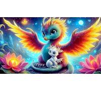 pterosaur 1000 Piece Jigsaw Puzzles for Adults Educational Games Jigsaw Puzzle Home Decoration for Men Women Elders Seniors 75x50cm/1000pcs