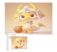 Pterosaur 1000 Piece Wooden Jigsaw Puzzle- Brain Teaser Game for Adults & Children Educational Activities Jigsaws Puzzles （75×50cm）