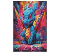 Pterosaur 1000 Piece Wooden Jigsaw Puzzles for Adults Puzzle Learning Educational Toys Family Games for Kids Jigsaws （78×53cm）