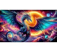 pterosaur 1000Pc Adult Jigsaws Puzzle Game Fun Present & Activity for Home Impossible Hard Difficult for Adults 70x50cm/1000pcs