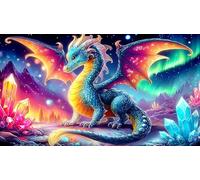 pterosaur Adult Jigsaws 1000Pc Fun and Challenging Family Game Puzzle Game Educational Game Challenge for Adults 38x52cm/1000pcs