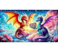 pterosaur Adult Jigsaws 1000Pc Fun and Challenging Family Game Puzzle Game Educational Game Challenge for Adults 70x50cm/1000pcs