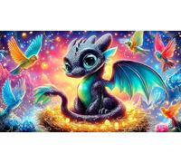 pterosaur Adult Jigsaws Puzzle 1000 Pieces Recycled Paper Educational Game Challenge for Wall Decoration and Gifts 70x50cm/1000pcs