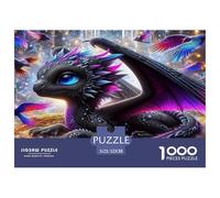 Pterosaur Jigsaw Puzzles Puzzle for Adults Kids. 1000 Piece Great Gifts Challenge Toy Educational Games Home Decoration for Adults& Kids Age 14 Years Up 52x38cm/1000pcs