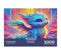 Pterosaur Jigsaw Puzzles Puzzles for Adults Kids. 1000 Piece Impossible Challenge Toy Educational Games Home Decoration for Educational Games Gifts 52x38cm/1000pcs