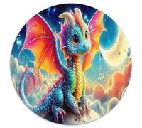 Pterosaur Jigsaws Puzzles for Men And Women 1000 Pieces Phantom Beast Puzzle Beautiful Decoration Challenging Games Fun Details 1000pcs (67.5x67.5cm)