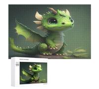 Pterosaur Wooden Jigsaw Puzzles for Adults 1000 Piece Puzzle for Kids & Teens, Fun Educational Games for Family Game Night （75×50cm）