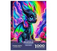 Pterosaur1000Piece JigsawPuzzlesMythical Creatures KidsforAdult Challenging Brainteasing Age12+byth Challenging The Impossible Difficult Game Uncover The Puzzle 70x50cm/1000pcs