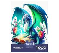 Pterosaur1000Pieces JigsawPuzzleMythical Creatures KidsforAdult Colourful Brainteasing Age12+byth Challenging The Impossible Difficult Game Brainteasing Adults Jigsaw Puzzle 70x50cm/1000pcs