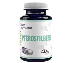 Pterostilbene 100mg 90 Vegan Capsules, Certificate of Analysis by AGROLAB Germany, High Strength Supplement, Gluten and GMO Free