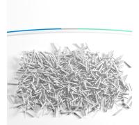 PTFE 600Pcs Suitable for SUNLU Filament Connector, 3D Printer Filament 1.75mm, Easy to Use, High Temperature Resistance up to 240℃, Thread Welder Compatible with PLA, PETG, and ABS