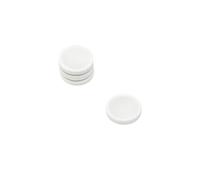 PTFE Coated N42 Neodymium Magnet for Arts, Crafts, Model Making, DIY, Hobbies, Office and Home - 21mm dia x 3.5mm thick - 1kg Pull - Pack of 4