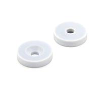 PTFE Coated Neodymium Magnet for Arts, Crafts, Model Making, DIY, Hobbies, Office and Home - 26.4mm dia x 6.2mm thick x 6.2mm c/sink - 6kg Pull - North - Pack of 10