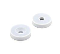 PTFE Coated Neodymium Magnet for Arts, Crafts, Model Making, DIY, Hobbies, Office and Home - 26.4mm dia x 6.2mm thick x 6.2mm c/sink - 6kg Pull - North - Pack of 40