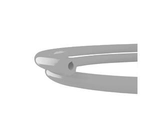 PTFE Filament Conduit for Printers High Heat Stability Smooth Internal Design Quick Visual Recognition Filament Feed Tube