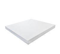 PTFE Film Plate, PTFE Board Sheet Plate Block For Machining And Processing White Multiple Sizes(250x250x3mm)