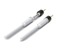 PTFE & PEEK Single Salt Bridge Oxide Electrode for Electrochemical Testing 1pcs(PTFE-6mm)