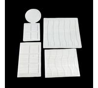 PTFE PEFT Groove Mold for Tensile Testing - 5 Strip Grooves - Scientific Tool for Glue Pouring and Sample Preparation(51.5x12.5x4mm)