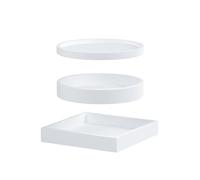 PTFE Petri Dish 60/80mm - Acid, Alkali & High Temperature Resistant with Lid - Polytetrafluoroethylene,1pcs(D20mm [deep type])
