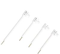 PTFE Platinum Sheet Electrode Clamp for Three-Electrode System - Conductive Platinum, 1pc, Sample Thick up to 5mm(10x15mm(Reinforced))