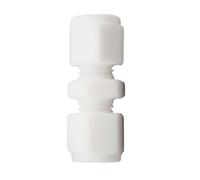 PTFE Plumbing Replacement Parts, 1/2/3/4/6/8/10-35mm Tube OD Compression Union Coupler 1pc(35mm)