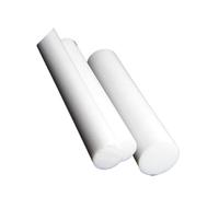 Ptfe Round Rod, PTFE Round Rod For Electronics And Mechanical Engineering White 500mm 12-14mm Diameter(14mm)