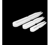 PTFE Sampling Tweezers - Thickened PEFT Tweezers, Acid and Resistant, 100-300mm Length, 1 Piece(300ml)
