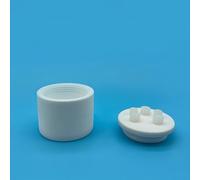 PTFE Sealed Electrolytic Cell for Electrochemical Experiments - Customizable Three Electrode System - Pack of 1(50ml)