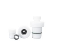 PTFE Stirring Plug - Durable Reusableplastic Stopper for Chemical Stability and High-Temperature Resistance, 1pcs(Ceramic Bearing*8mm)