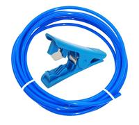 PTFE Teflon tubing, CESFONJER Blue PTFE Tube + Teflon tube cutter for 1.75 Filament Bowden 3D Printer (8M/26.2ft- 2mm ID X 4mm OD)