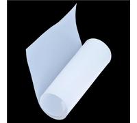 PTFE Thin Film White Coil Foil PTFE Sheeting Thin Tape, Width 0.1-0.3mm Film 1meter Processing Accessories 1pc(0.3X300X1000MM)