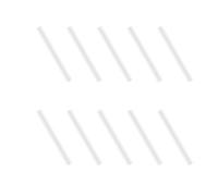 PTFE Tube Connectors Filaments Joints for 3D Printer Filament 37mm Length 1.8x2.6mm Size 10/30/50PCS Easy Filament Connection