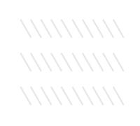 PTFE Tube Connectors Filaments Joints for 3D Printer Filament, 37mm Length, 1.8x2.6mm Size 10/30 / 50PCS PTFE Connectors for Filament