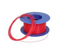 PTFE Tube High Temperature Corrosion Resistant Pipe FEP Insulated Capillary Heat Protector(Red,10M X 1PC_24L(0.56X0.86))