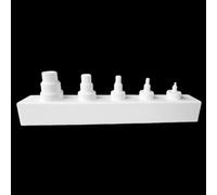 PTFE Tube Spreader - 1 Pcs PEFT Pipe Expander Polytetrafluoroethylene Reaming in Semiconductor and Solar Industries(1/4+3/8+1/2+3/4+1 Inch)