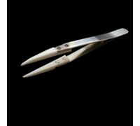 PTFE Tweezers for Laboratory and Semiconductor Use - Sharp and Blunt Tips, Non-Adhesive, Chemical Resistant Tool for Precision Work