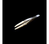 PTFE Tweezers for Laboratory and Semiconductor Use - Sharp and Blunt Tips, Non-Adhesive, Chemical Resistant Tool for Precision Work