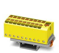 PTFIX Manifold Block 10/18x4-ns35 ye, Connector Yellow 3273642