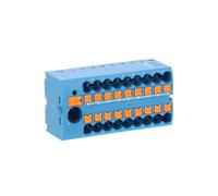 PTFIX Manifold Block 6/18x2.5 BU, Blue BEA 3273376