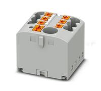 PTFIX Manifold Block 6/6x2.5 GY, Connector Grey BEA 3273330