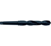 PTG Profiline-Ecotec 434501900 HSS Twist Drill Bit with Morse Cone, DIN 345, Type N, Right, Black Design, 118° Point Angle, 19 mm Nominal Diameter, 135 mm Flute Length 233 mm