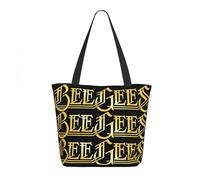 PTGRUKWBJ Gees Pop Disco Rock Band Bee Women'S Shopping Bag Fashionable Large-Capacity Handbag For Daily Shopping Travel Fans Gift.