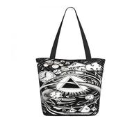 PTGRUKWBJ Pinks Rock Band F&l*o*y&d Women'S Shopping Bagfashionable Large-Capacity Handbag For Daily Shopping Travel Fans Gift.