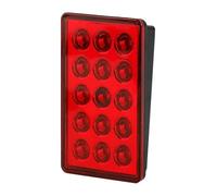 PTGZGFNPAM Car Rear Light Tail Back Lamp Universal Shell Pilot Light Car Rear Spoiler Brake Tail Red Strip Stop
