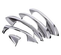 PTGZGFNPAM Door Handle Trim for M&ercedes for B&ENZ E Class W213 GLC X253 C Class W205 2015-2021 Left Hand Driver Car Door Handle Trim Accessories(Chrome)